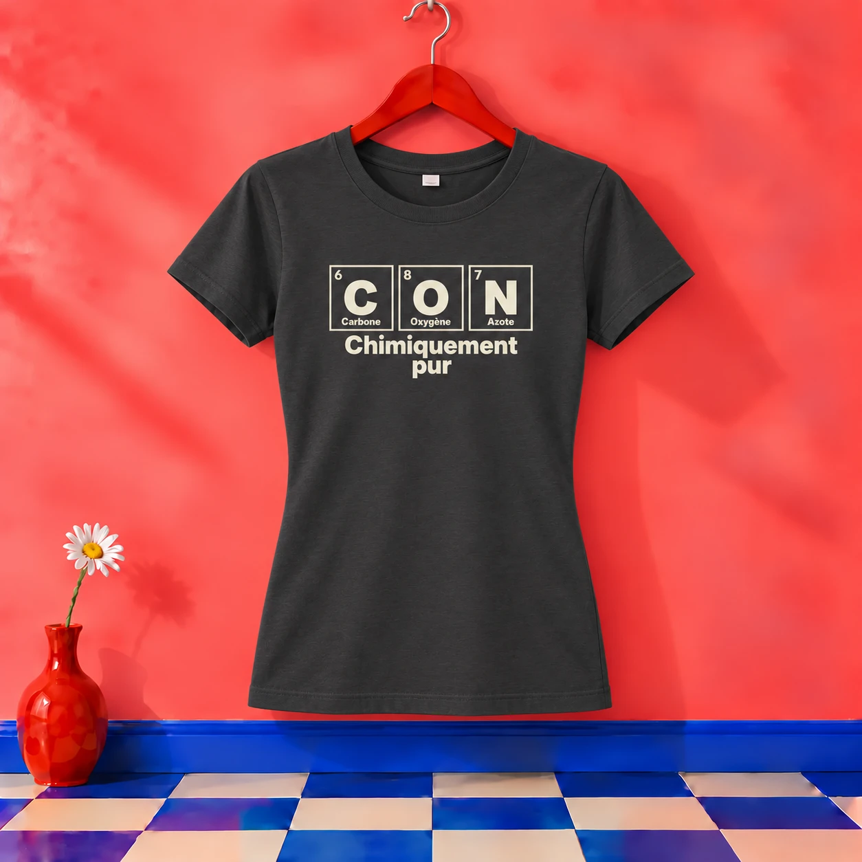 Tee-shirt Con Chimiquement pur