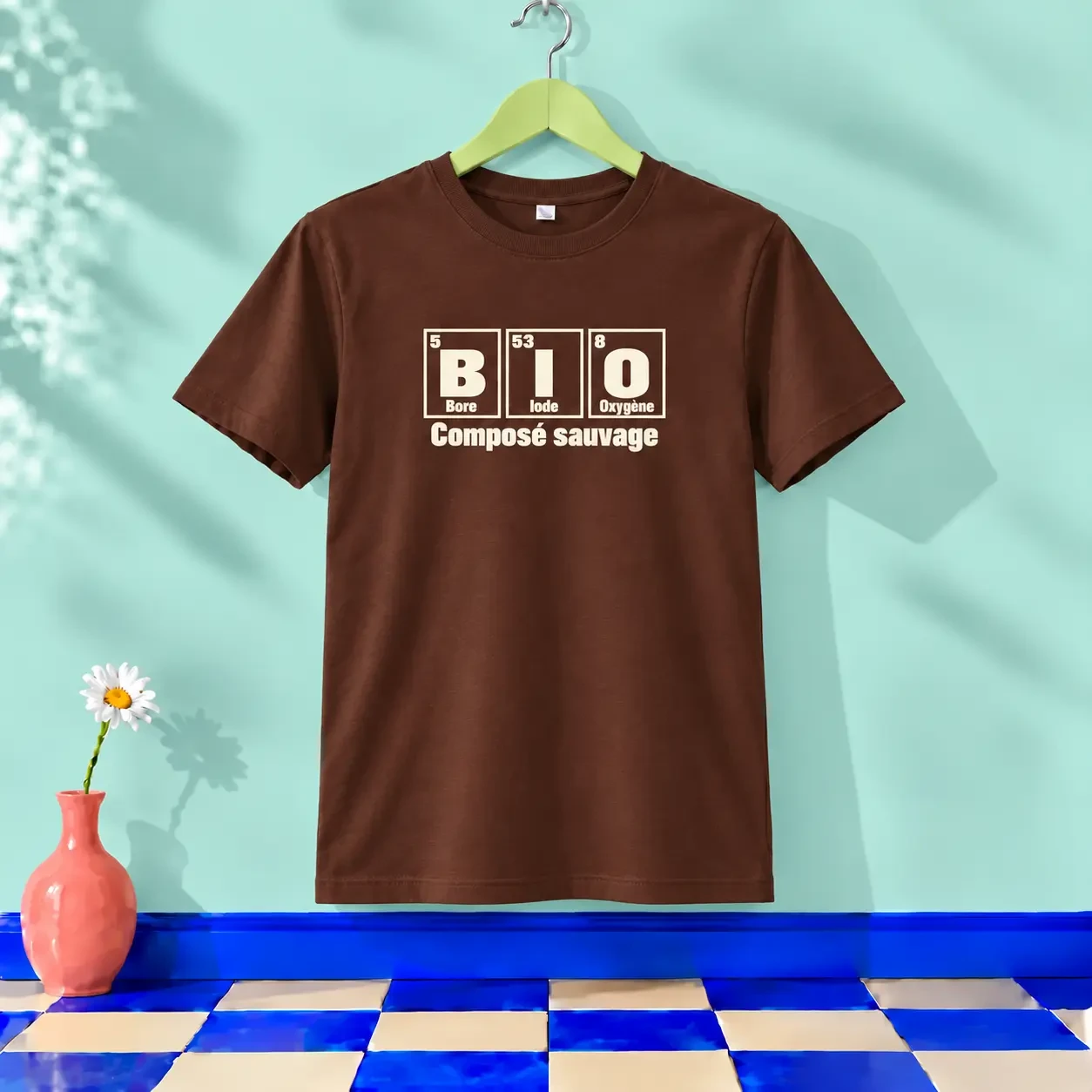 Tee-shirt BIO - Composé sauvage