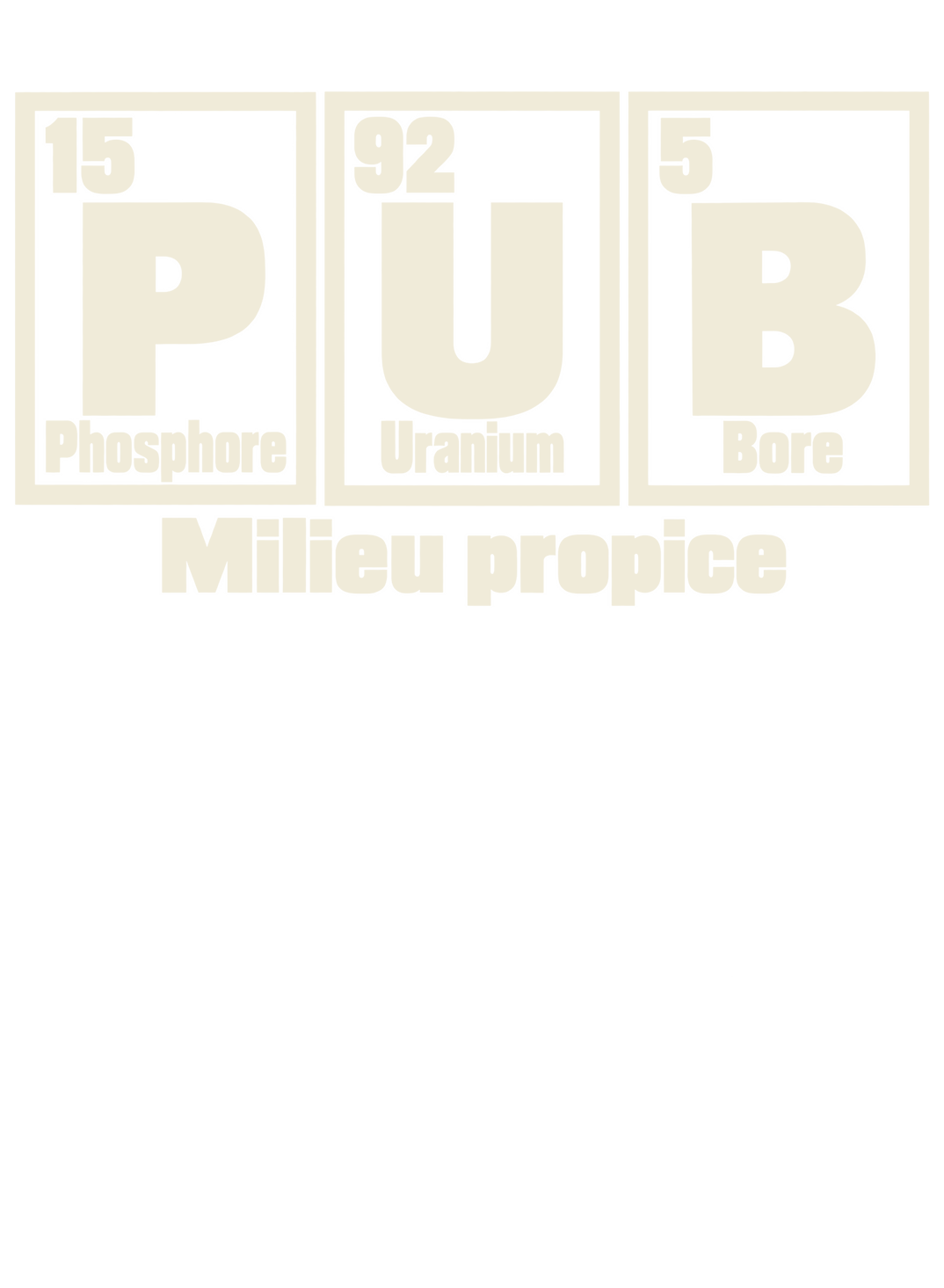 PUB - Milieu propice — impression A4